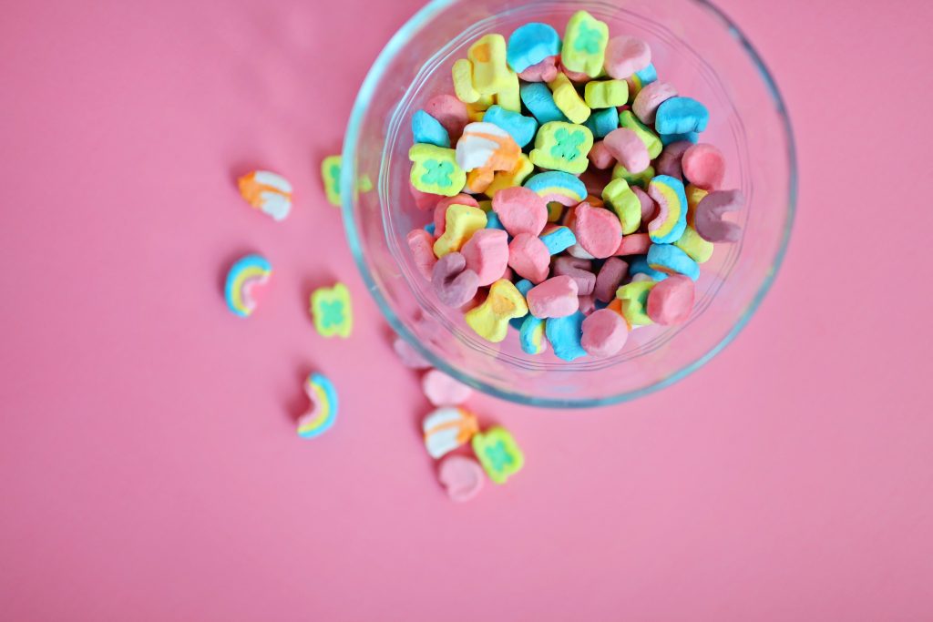 candies in bowl