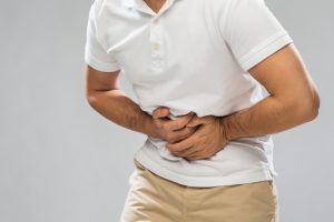 Stomach pain in man